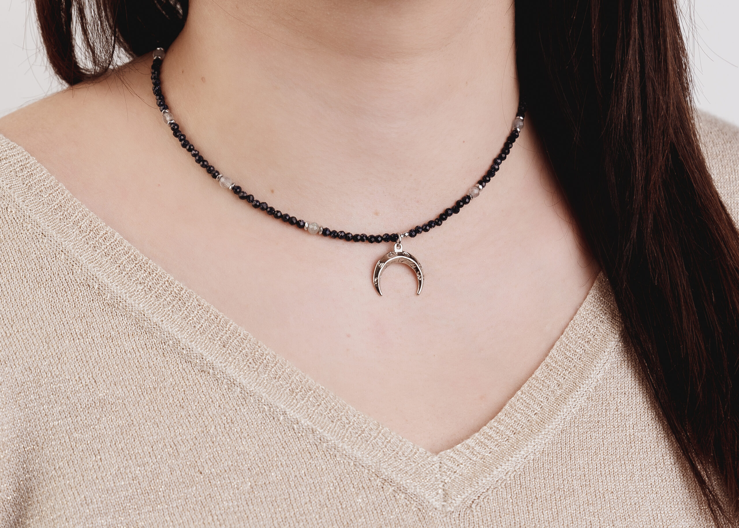 Naszyjnik Noc Kairu z Labradorytem - obrazek 5