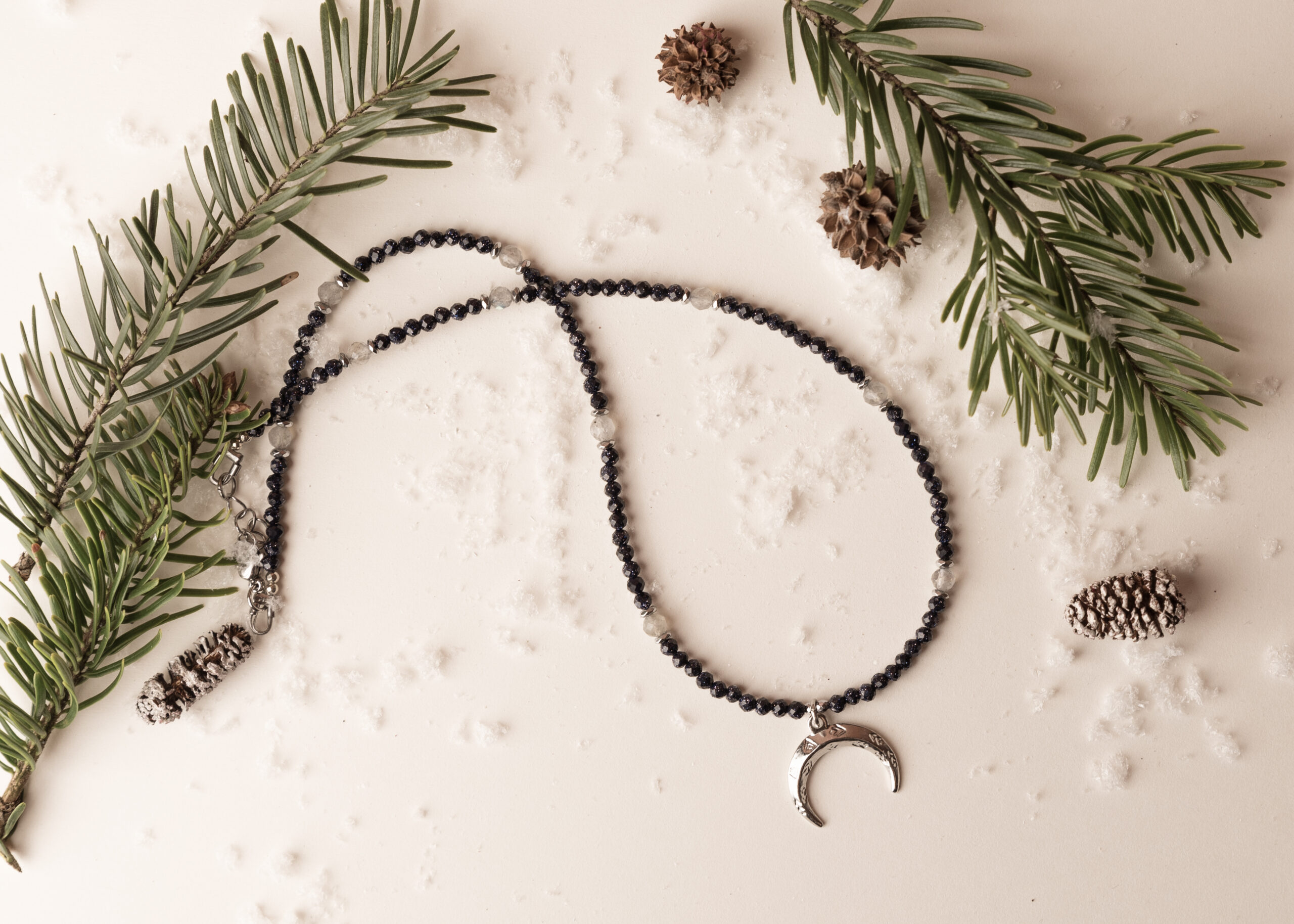 Naszyjnik Noc Kairu z Labradorytem - obrazek 2